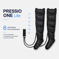 PRESSIO ONE Lite – Bottes de pressothérapie à 6 chambres