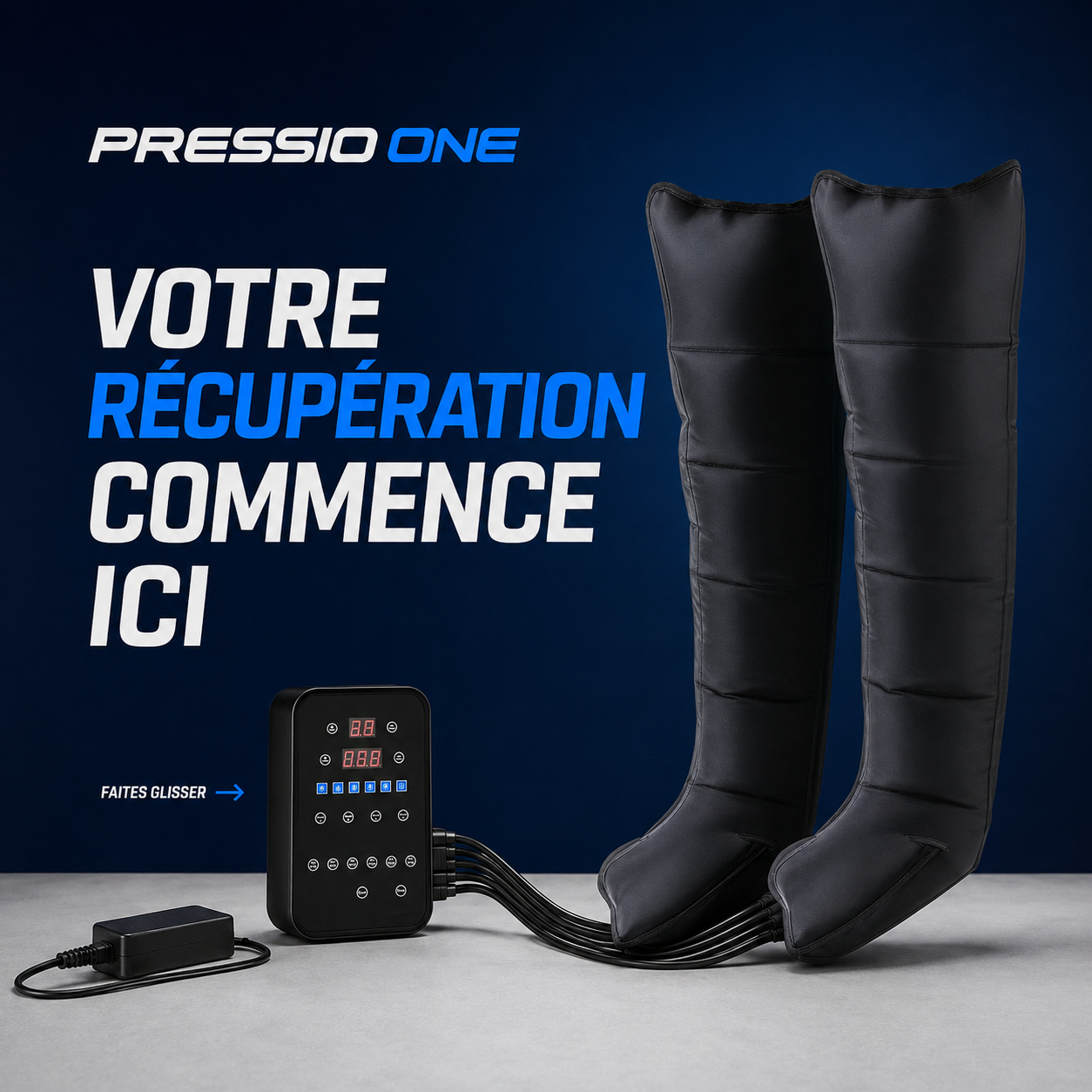 PRESSIO ONE — Bottes de pressothérapie 6 chambres